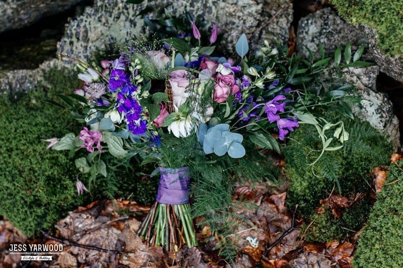 Cheshire Wedding Photographer Castle Waterfall