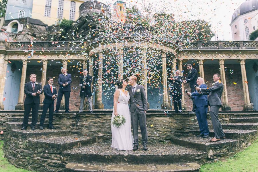 Portmeirion wedding North Wales // Yoshe & Rob