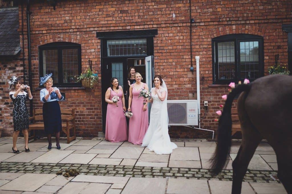 Colshaw hall cheshire wedding photographer