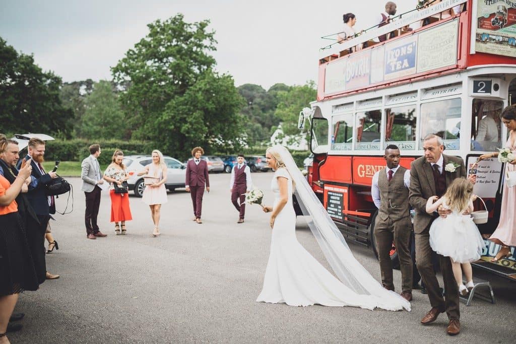 manchester wedding photographer red bus