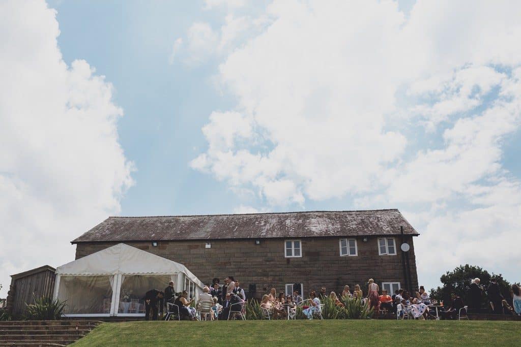 Marquee at Harthill Weddings Cheshire // Rebecca & Richard