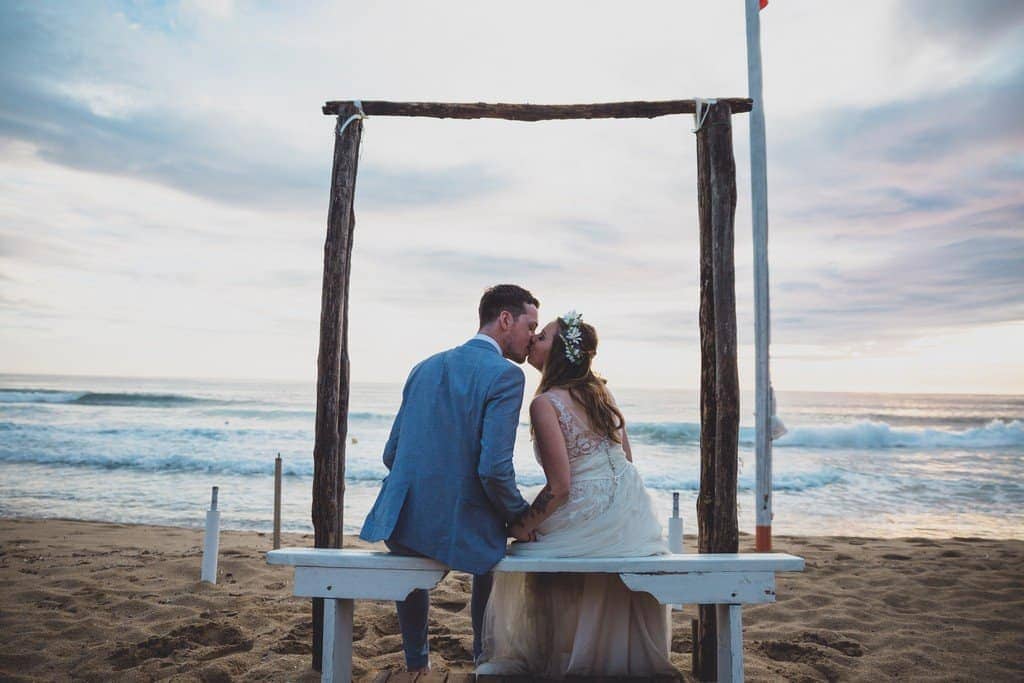 italy wedding photographer bride boho and blue suit relaxed