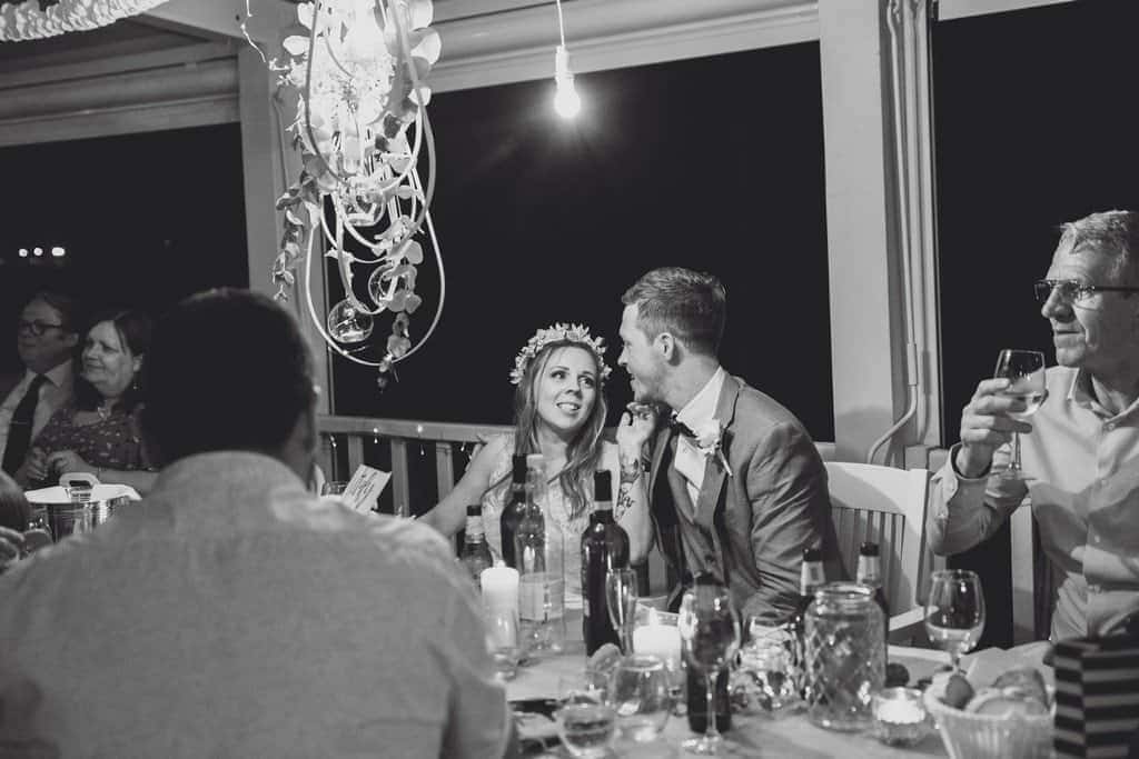 italy wedding photographer bride boho and blue suit relaxed