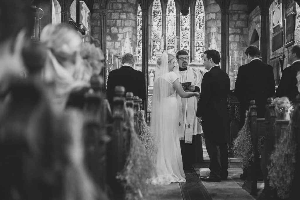 cheshire wedding in a church