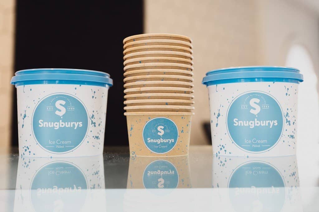 snugburys ice cream commercial shoot