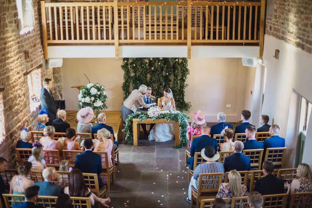 the ashes wedding barn