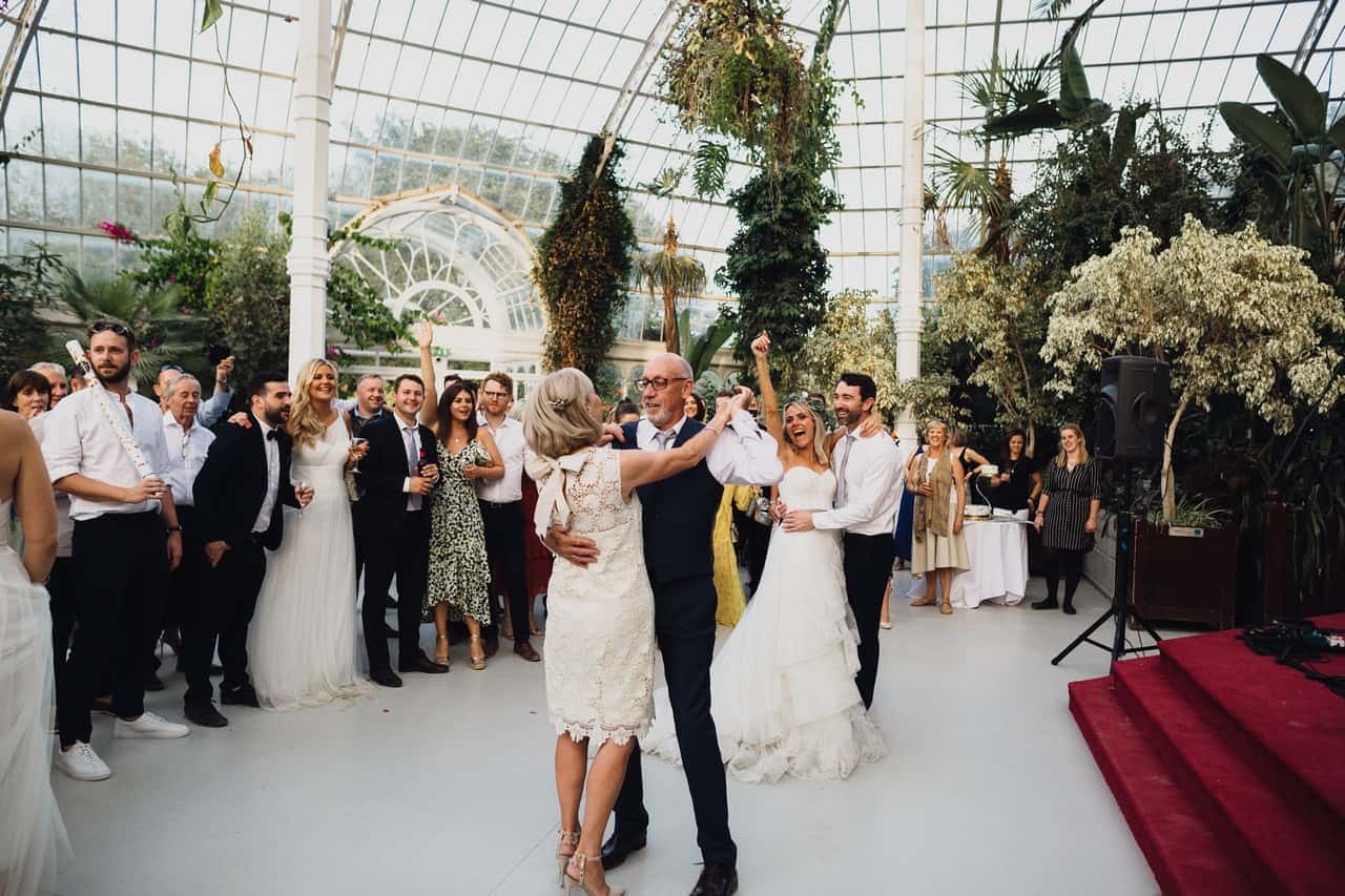 sefton park palm house wedding in liverpool