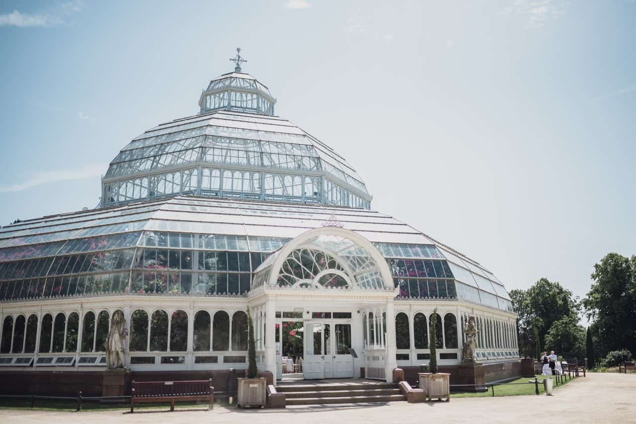 sefton park palm house wedding in liverpool