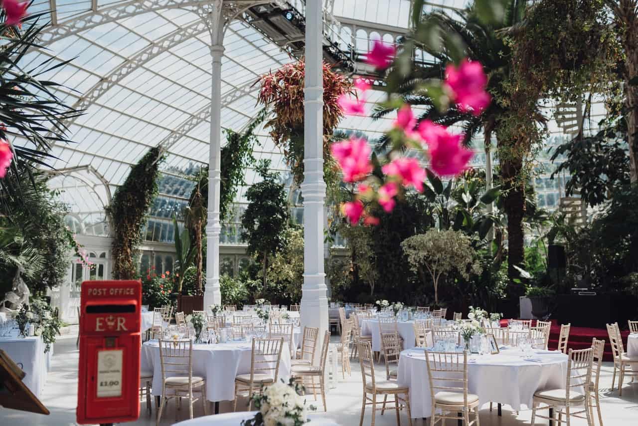 sefton park palm house wedding in liverpool