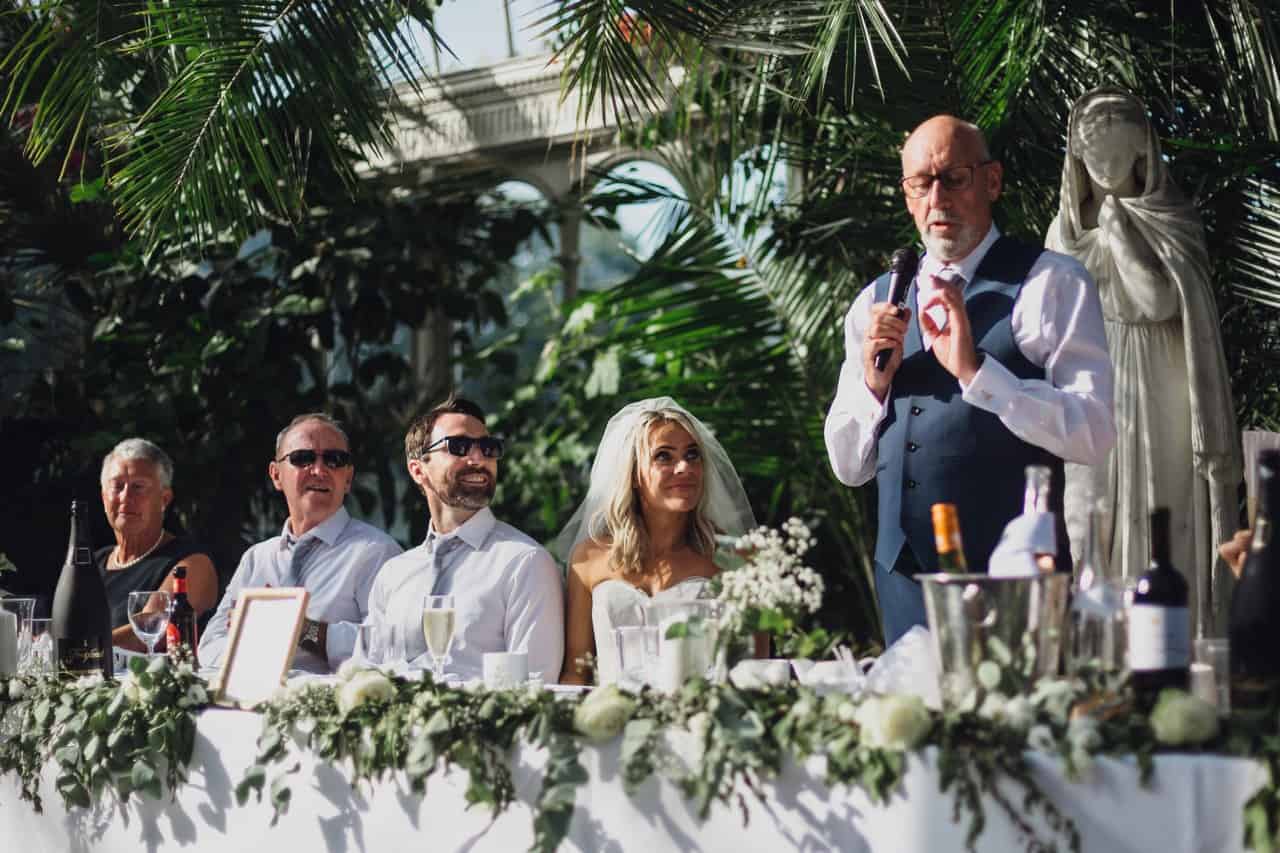 sefton park palm house wedding in liverpool