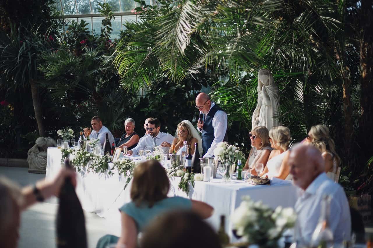 sefton park palm house wedding in liverpool