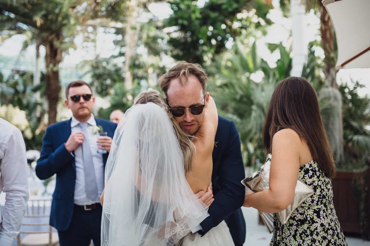 sefton park palm house wedding in liverpool