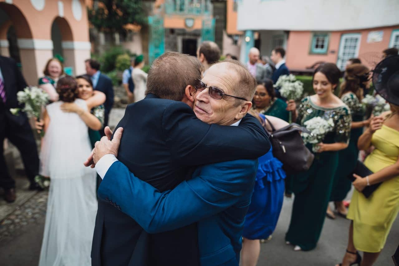 portmeirion wedding int he village