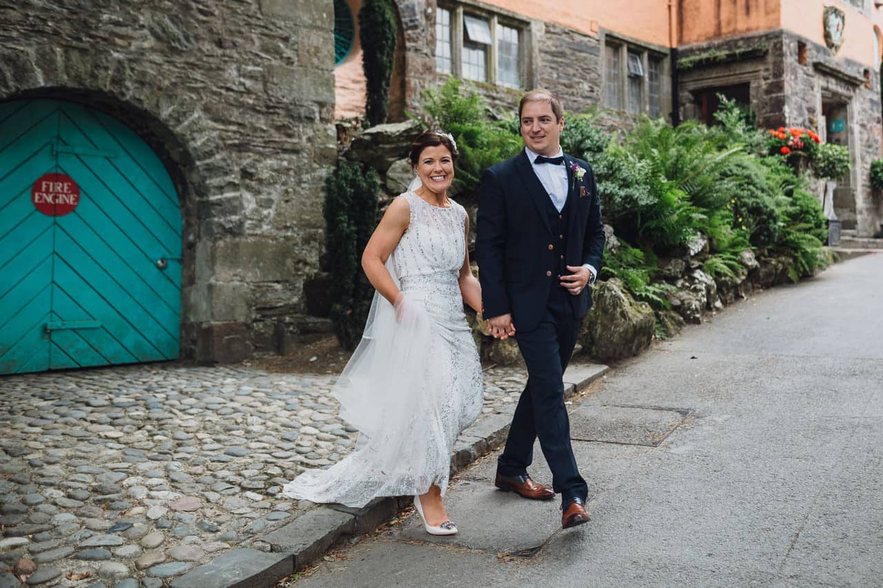 portmeirion welsh wedding in wales photographer