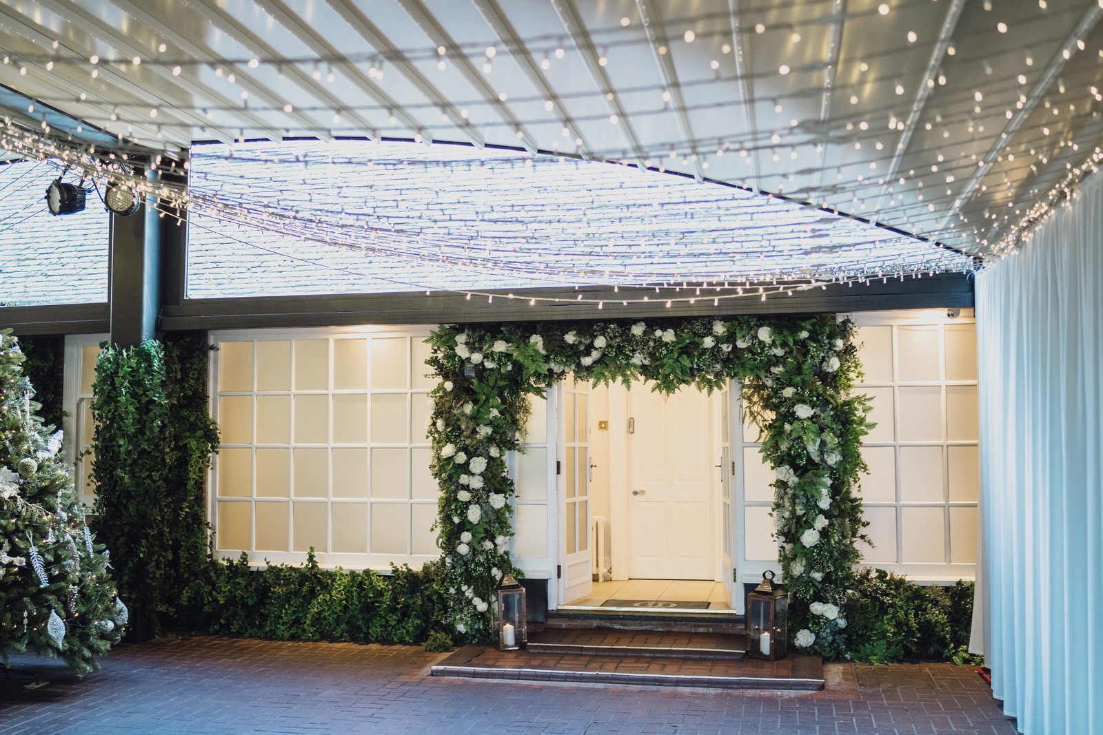 winter wedding at delamere manor