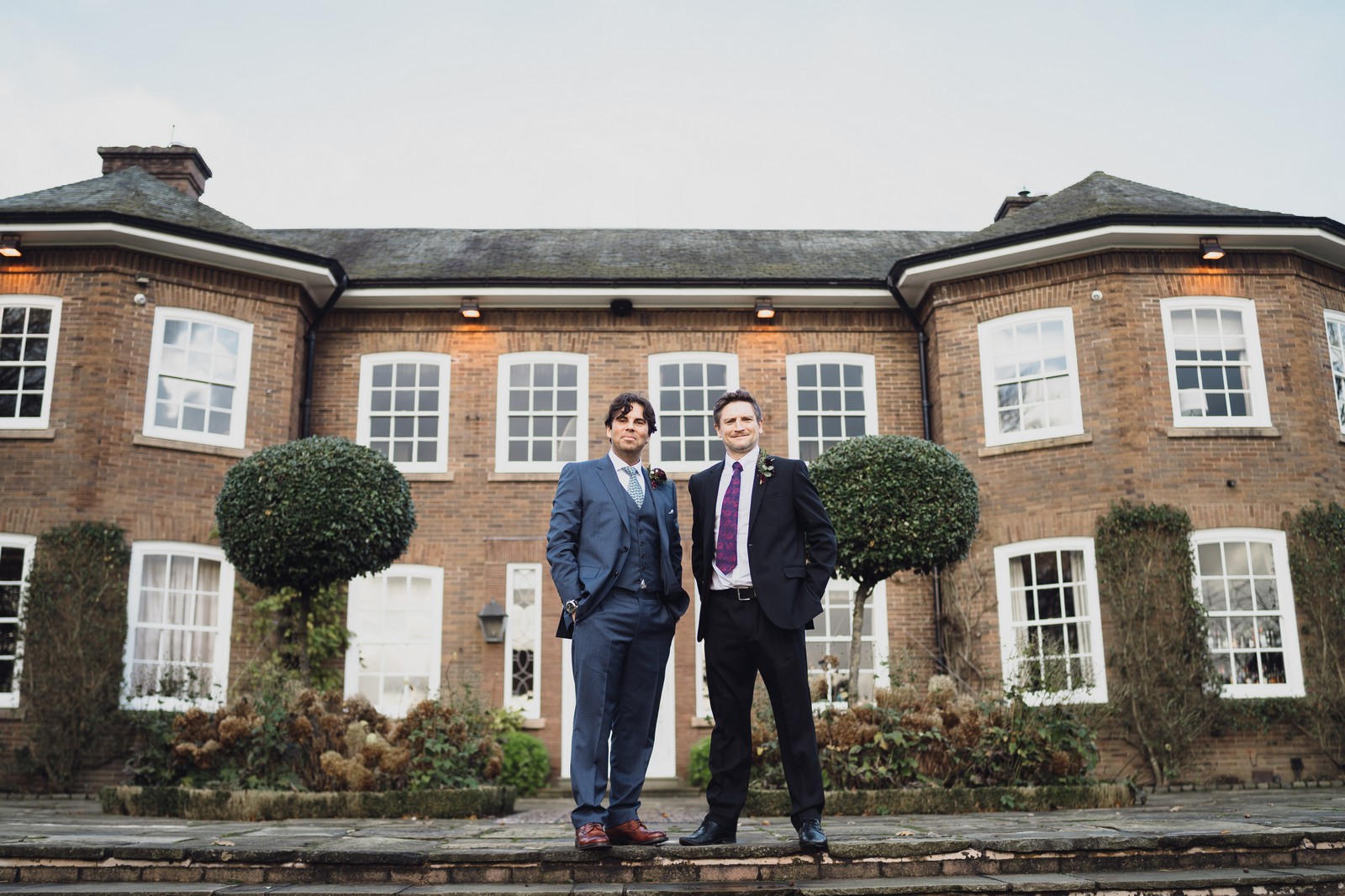 winter wedding at delamere manor