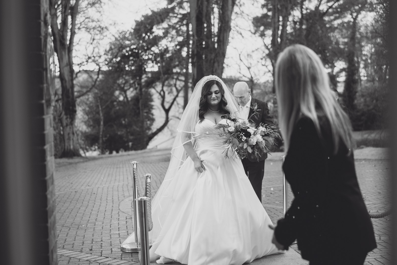 winter wedding at delamere manor