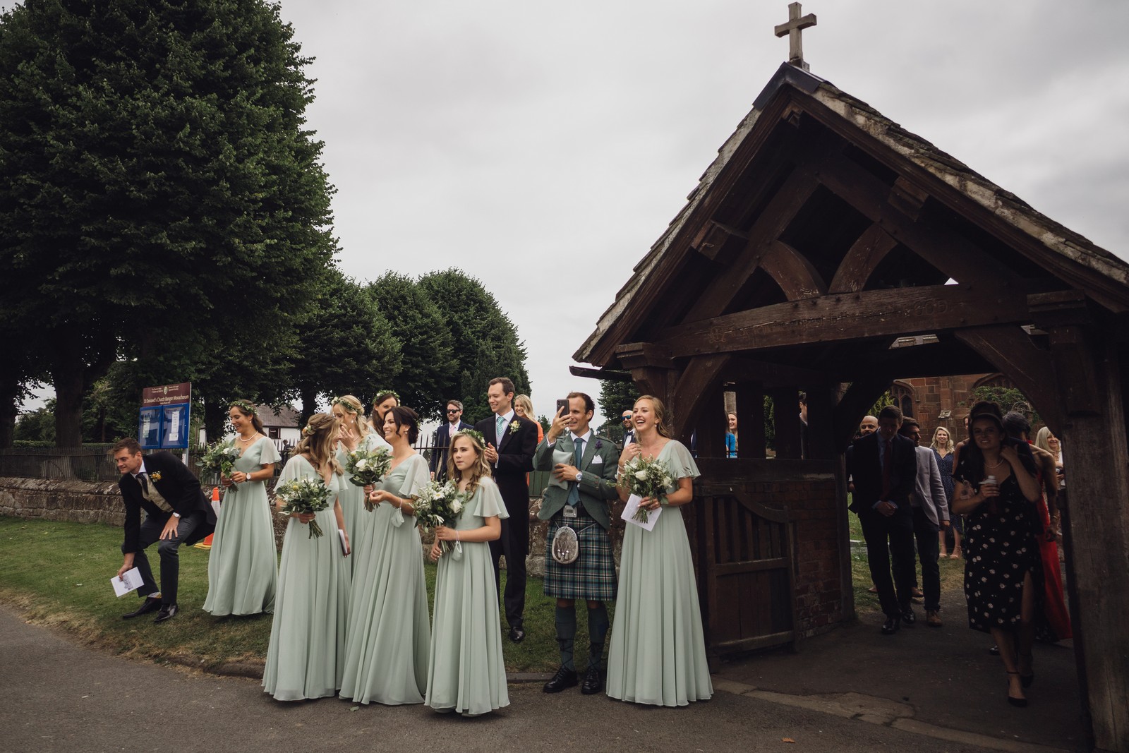 marquee at home cheshire wedding photographer