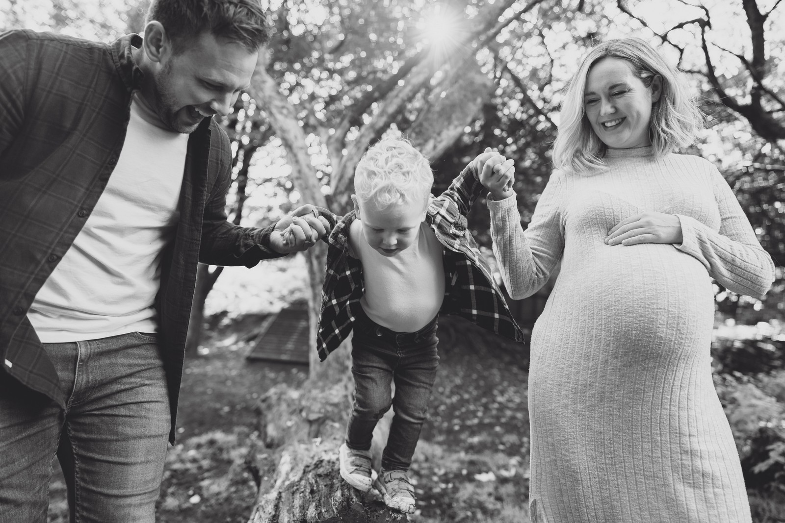 Maternity shoot // Marbury with with big brother Devon