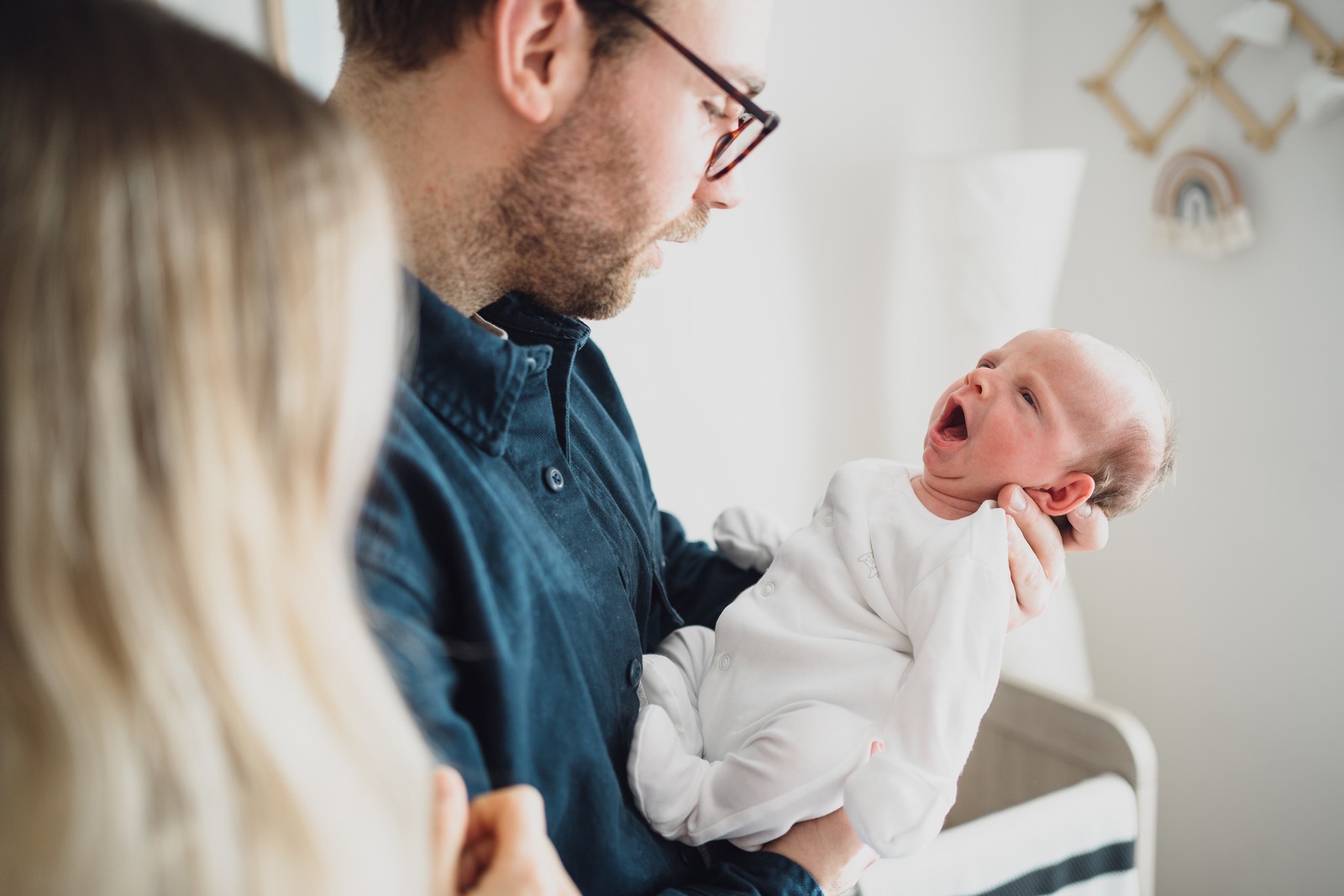 Newborn shoot at home // Harry