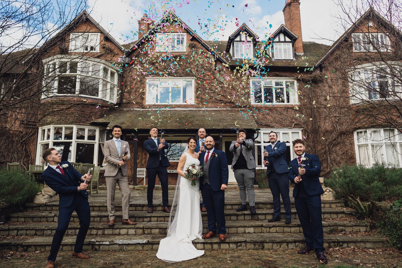 abbeywood estate cheshire wedding photographer