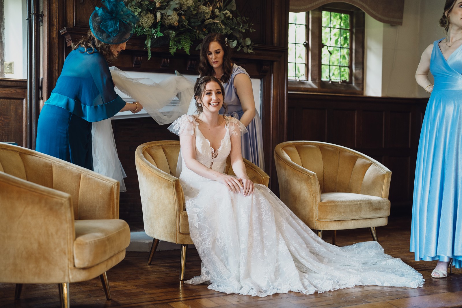 jewish wedding at wrenbury hall