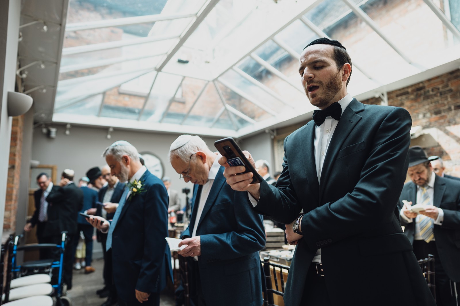 jewish wedding at wrenbury hall