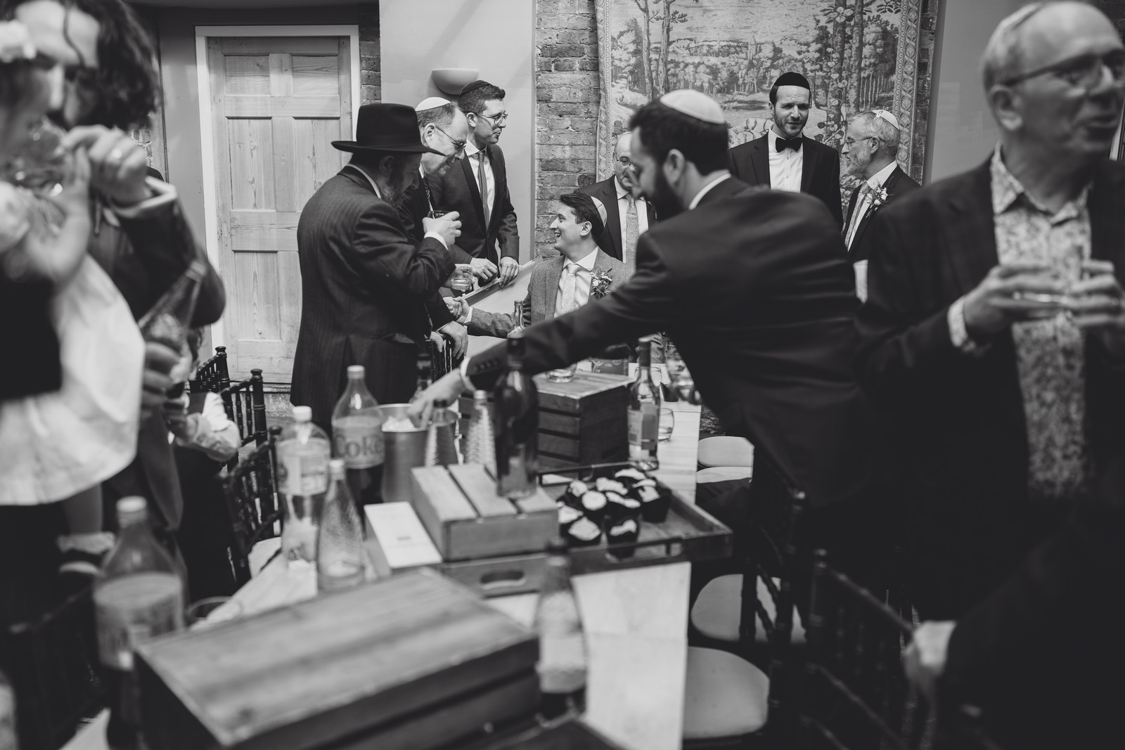 Jewish wedding at Wrenbury hall // Sophie & David