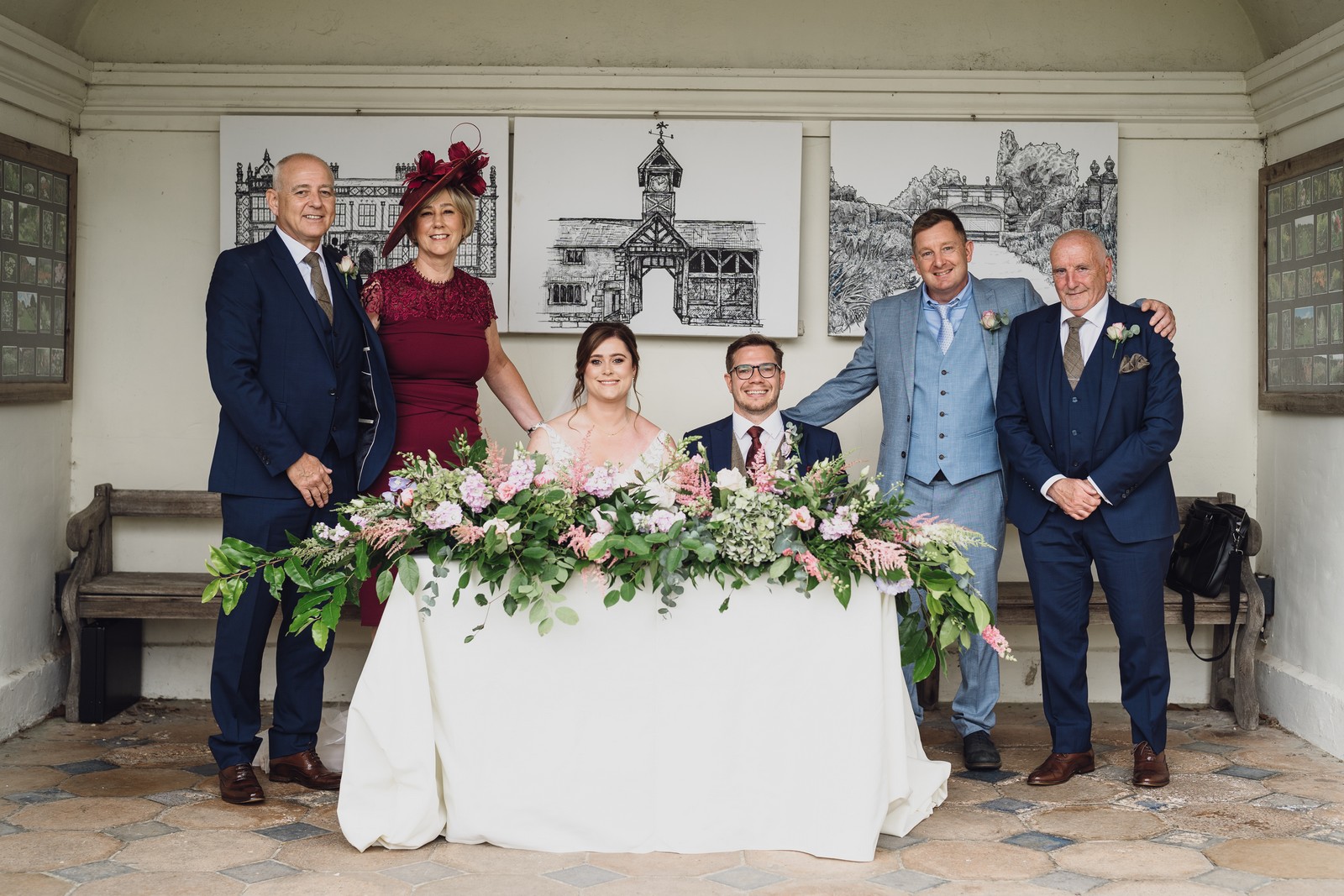 arley hall cheshire wedding photographer