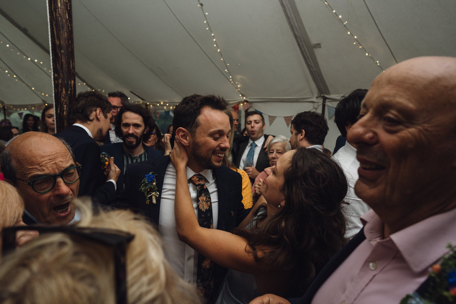 Marquee at home // Phoebe & Mark
