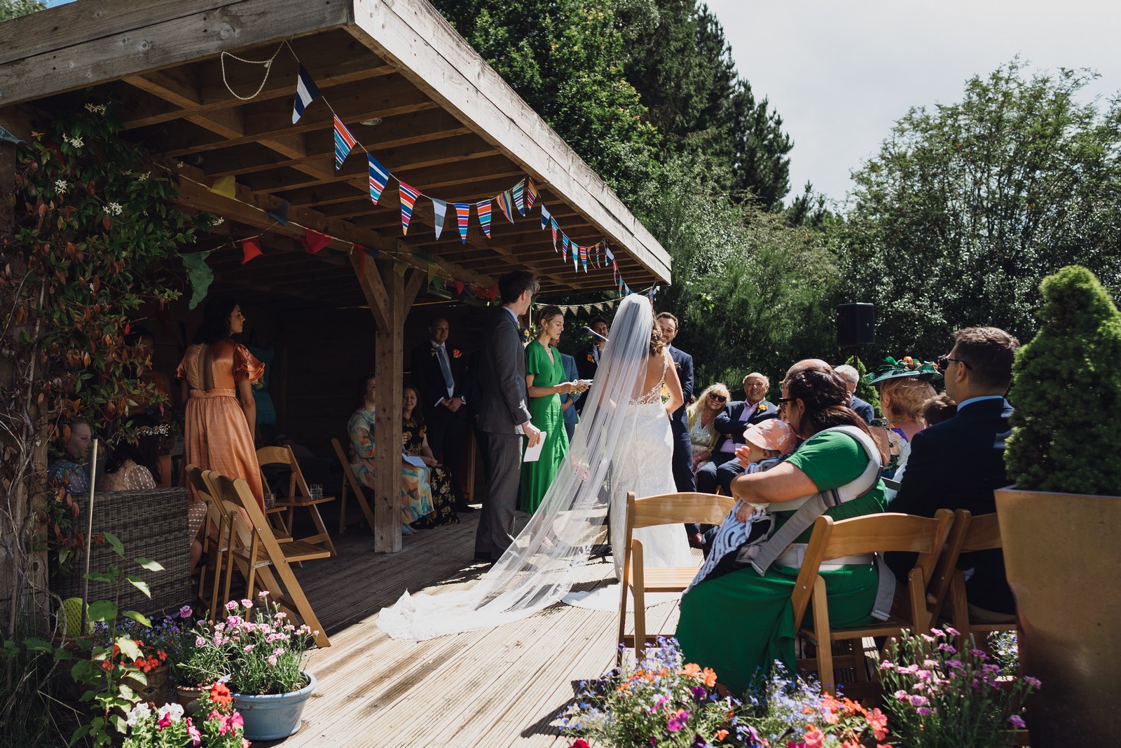 Marquee at home // Phoebe & Mark