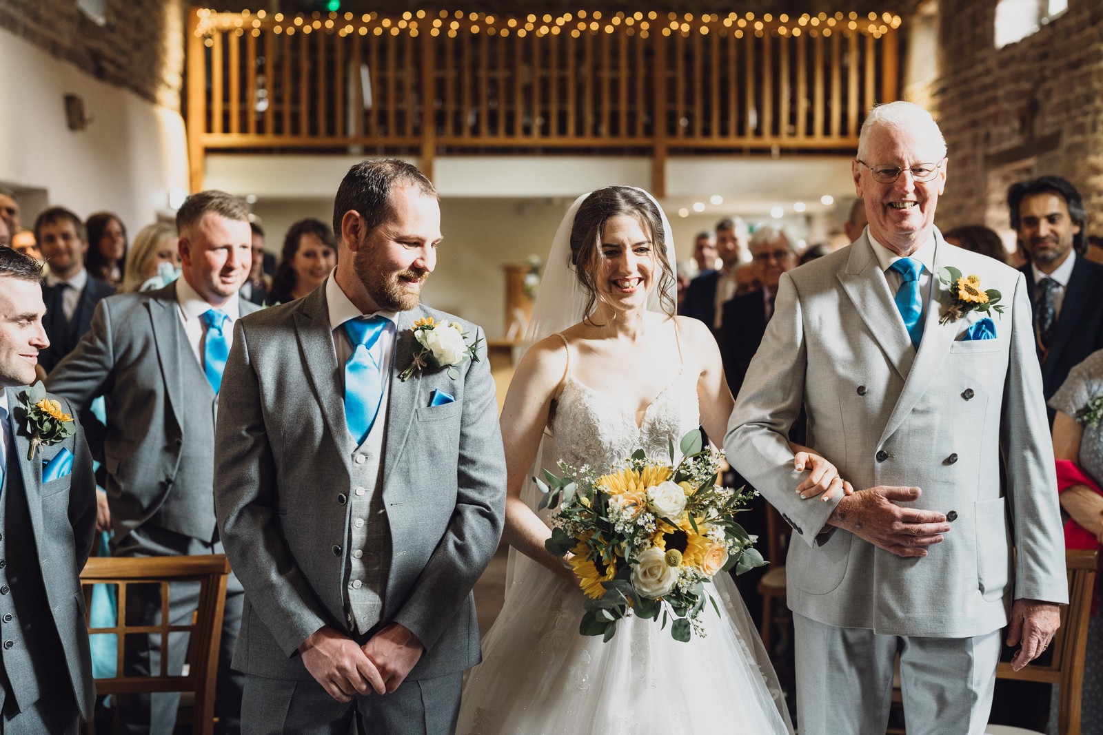 the ashes staffordshire wedding barn venue