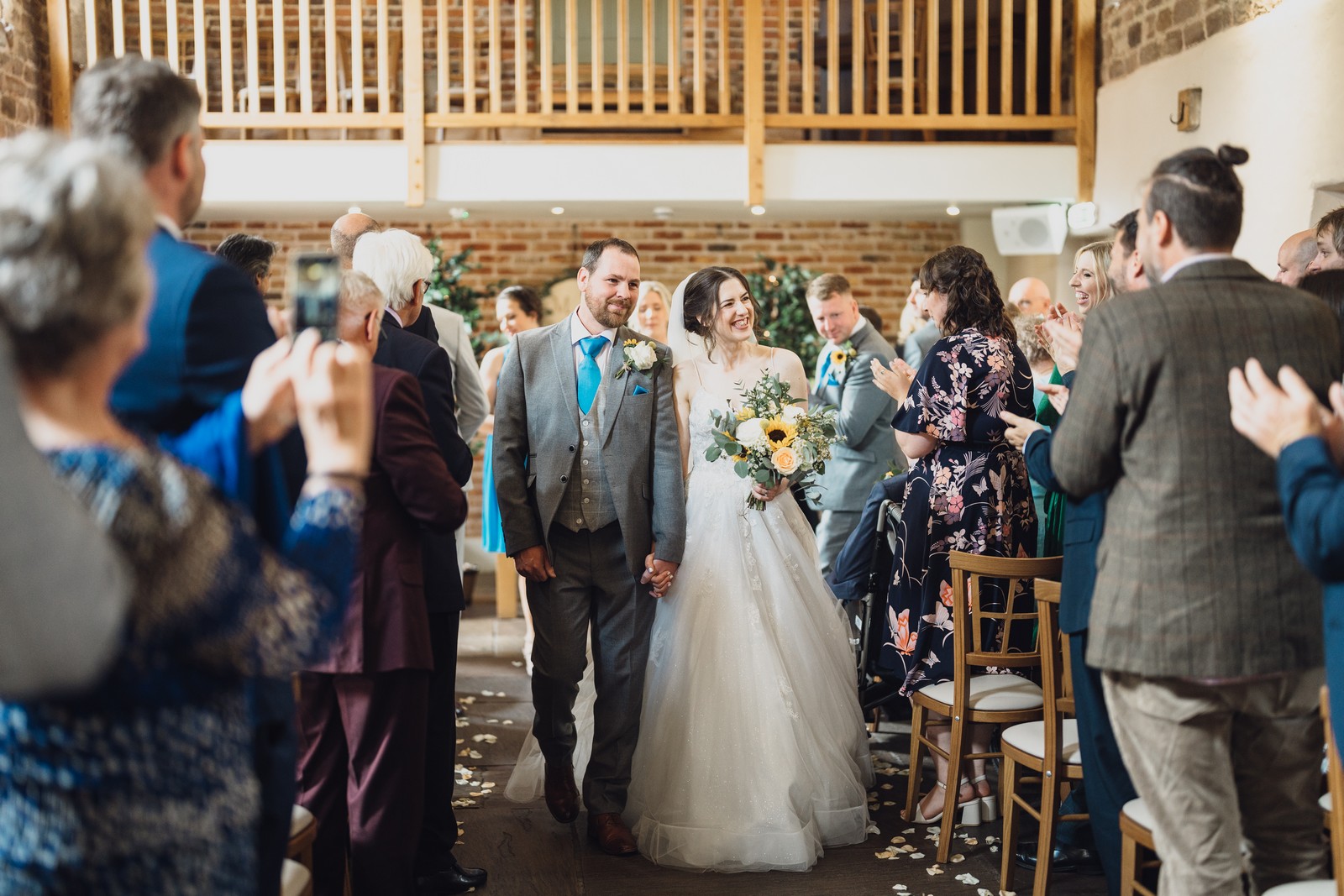 the ashes staffordshire wedding barn venue