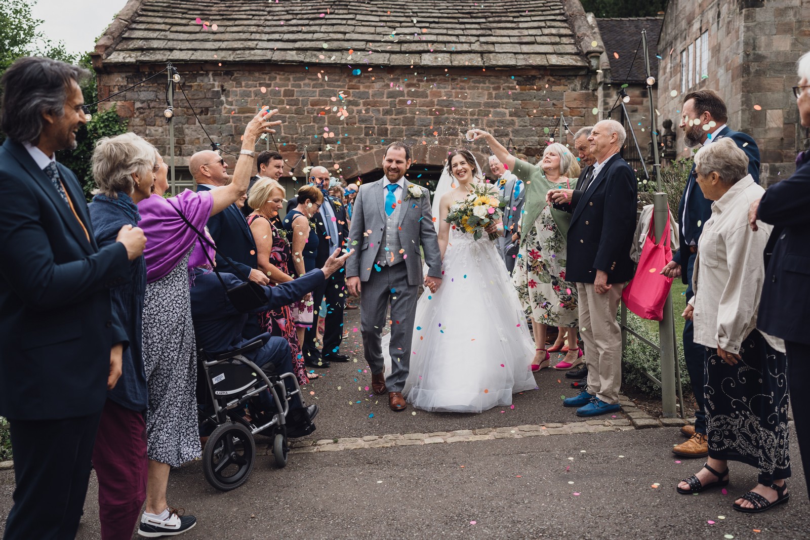 the ashes staffordshire wedding barn venue