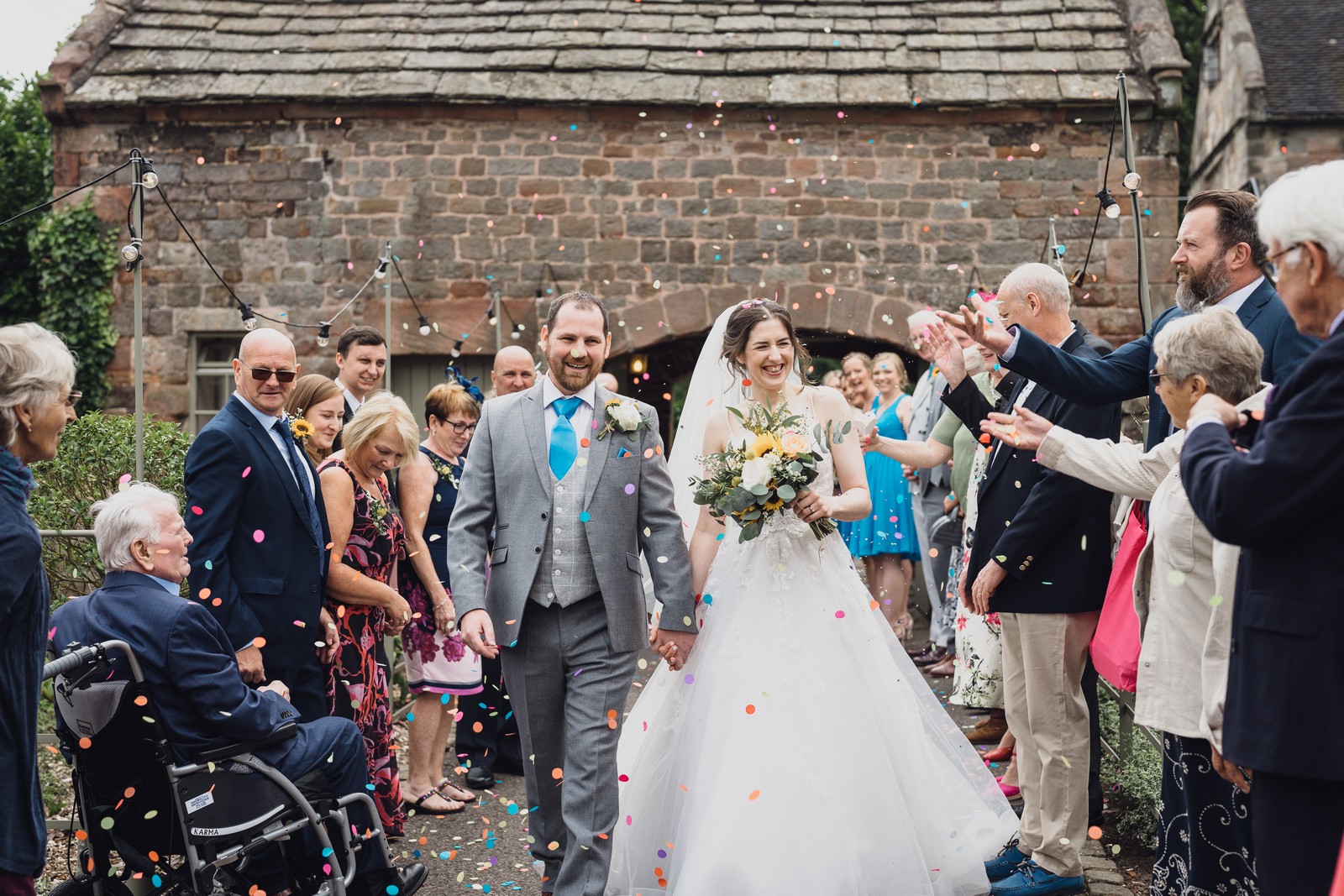 the ashes staffordshire wedding barn venue