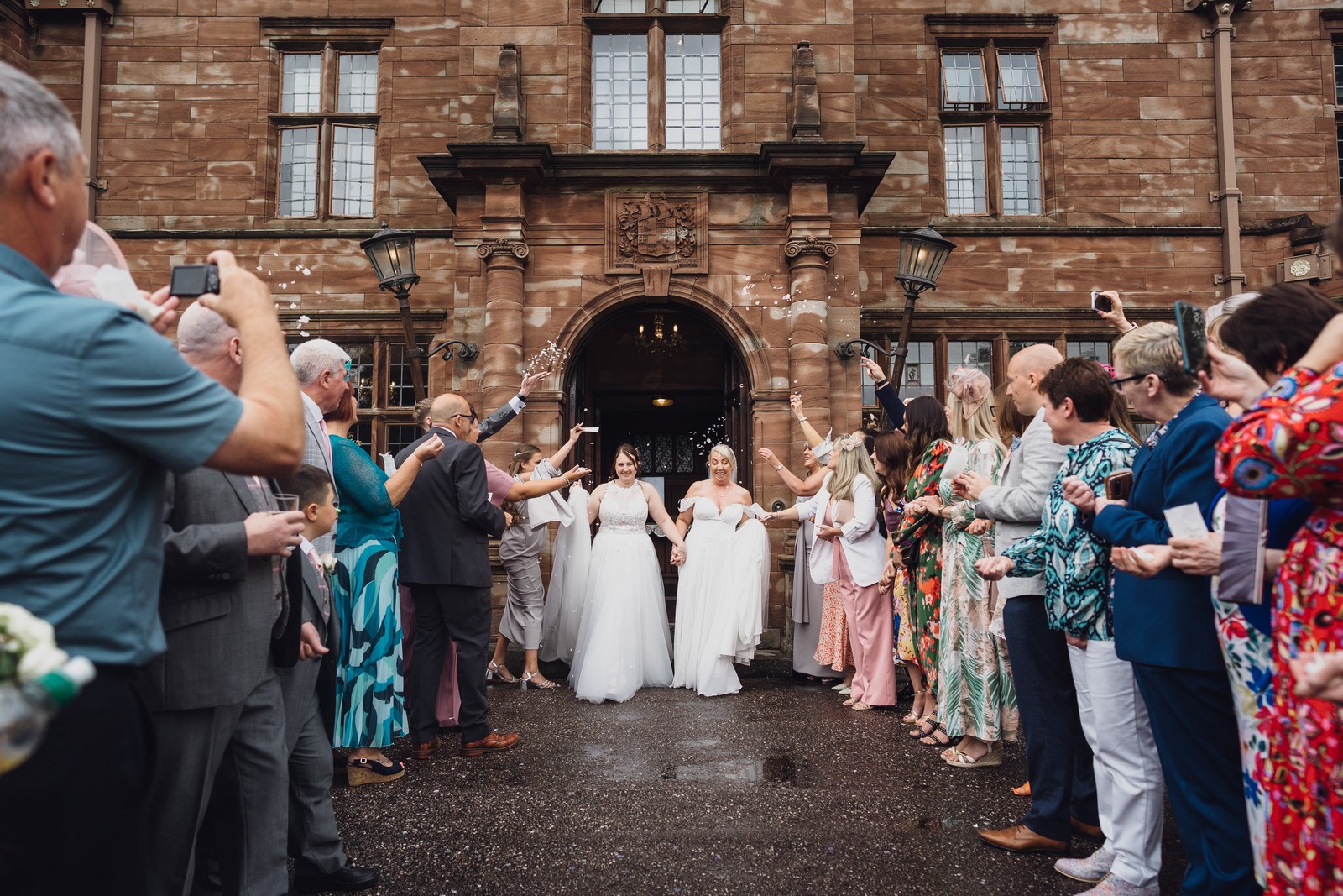 the best north west cheshire wedding photographer at wrenbury hall