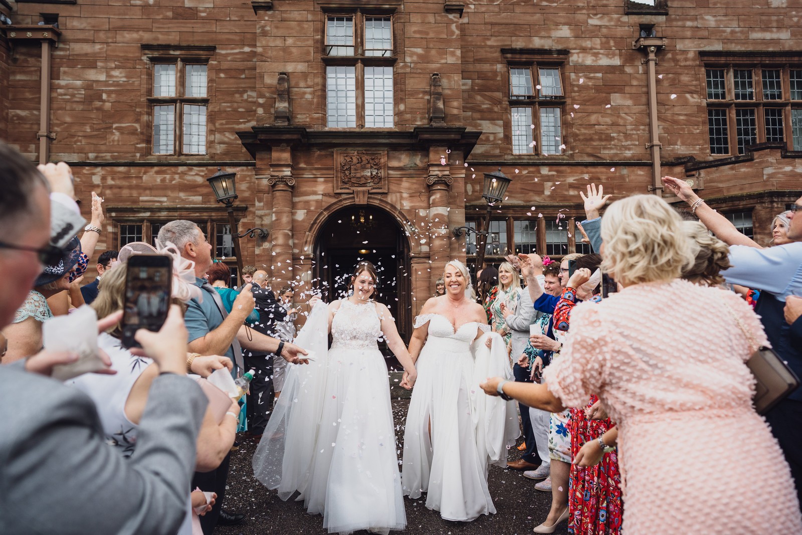 the best north west cheshire wedding photographer at wrenbury hall