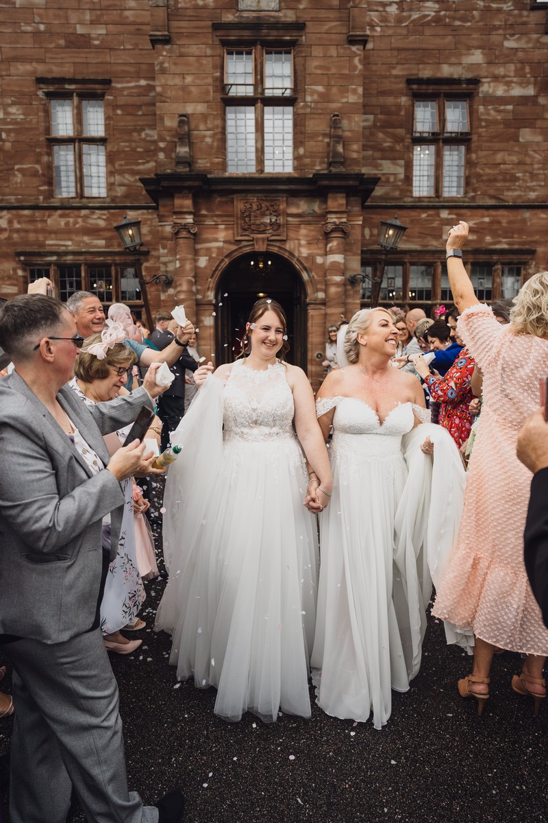 the best north west cheshire wedding photographer at wrenbury hall