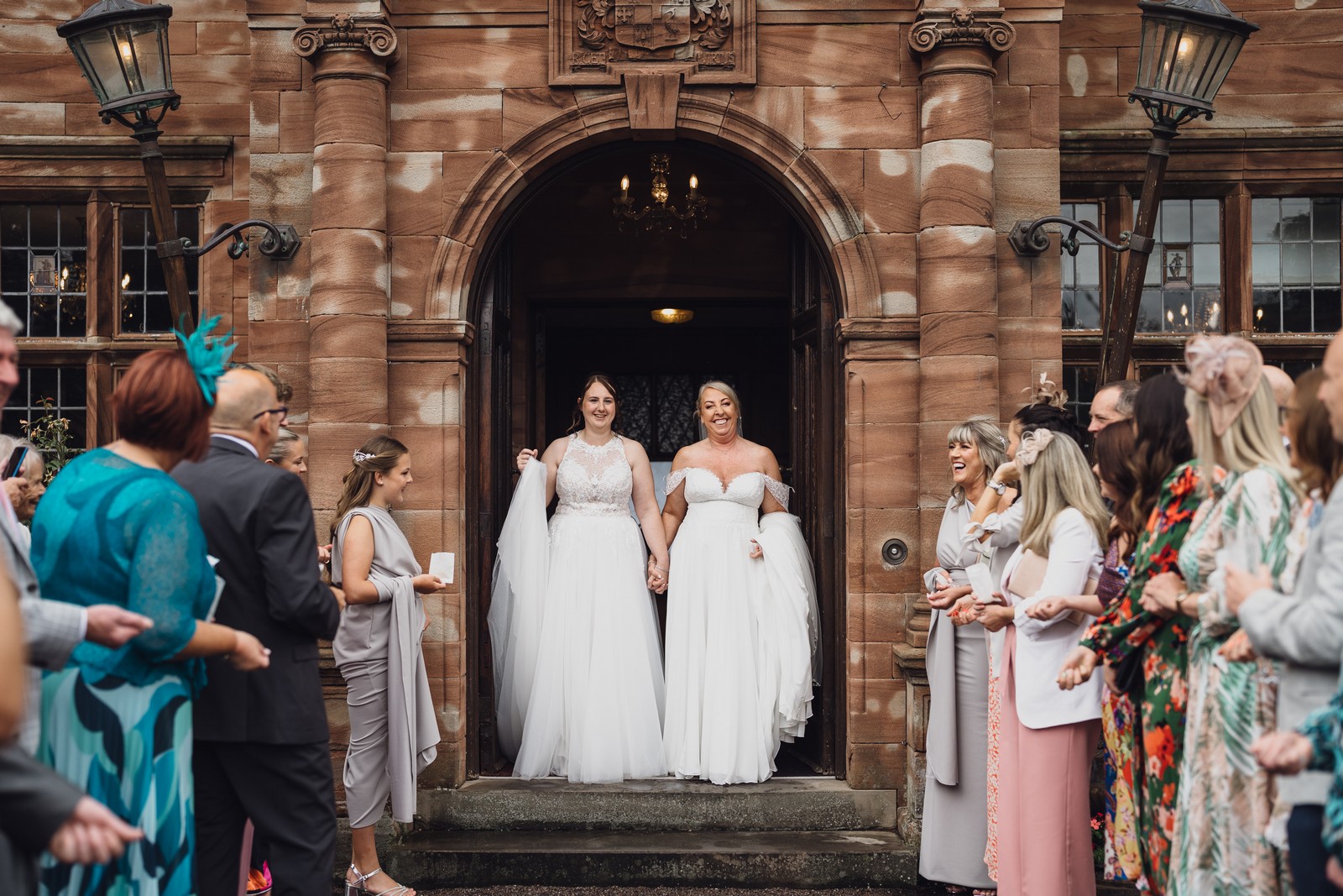 the best north west cheshire wedding photographer at wrenbury hall