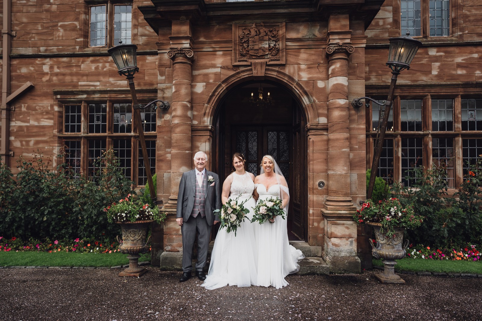 the best north west cheshire wedding photographer at wrenbury hall