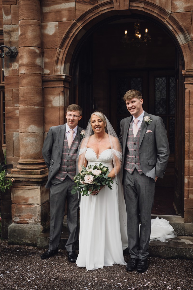 the best north west cheshire wedding photographer at wrenbury hall