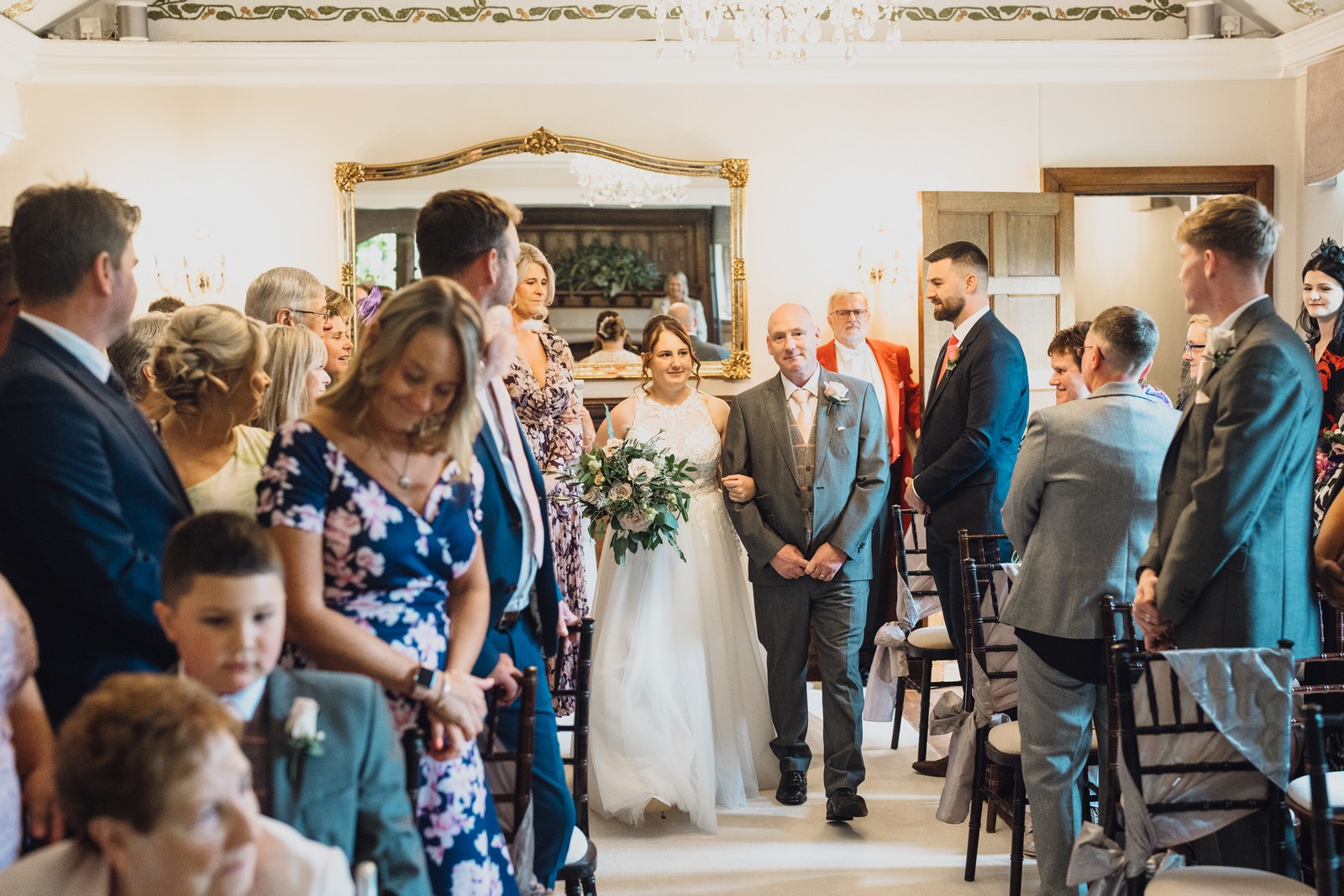 the best north west cheshire wedding photographer at wrenbury hall