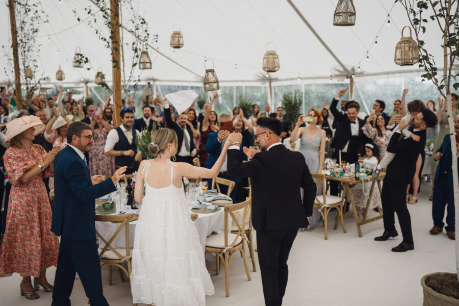 Charlotte & Celestino // Marquee at home