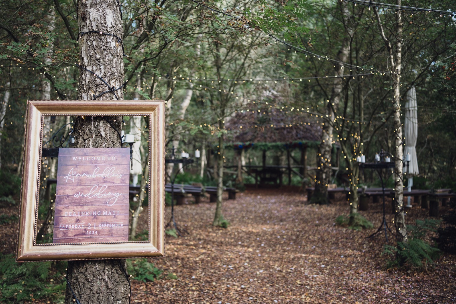 Cheshire Woodland Wedding // Annabelle & Matt