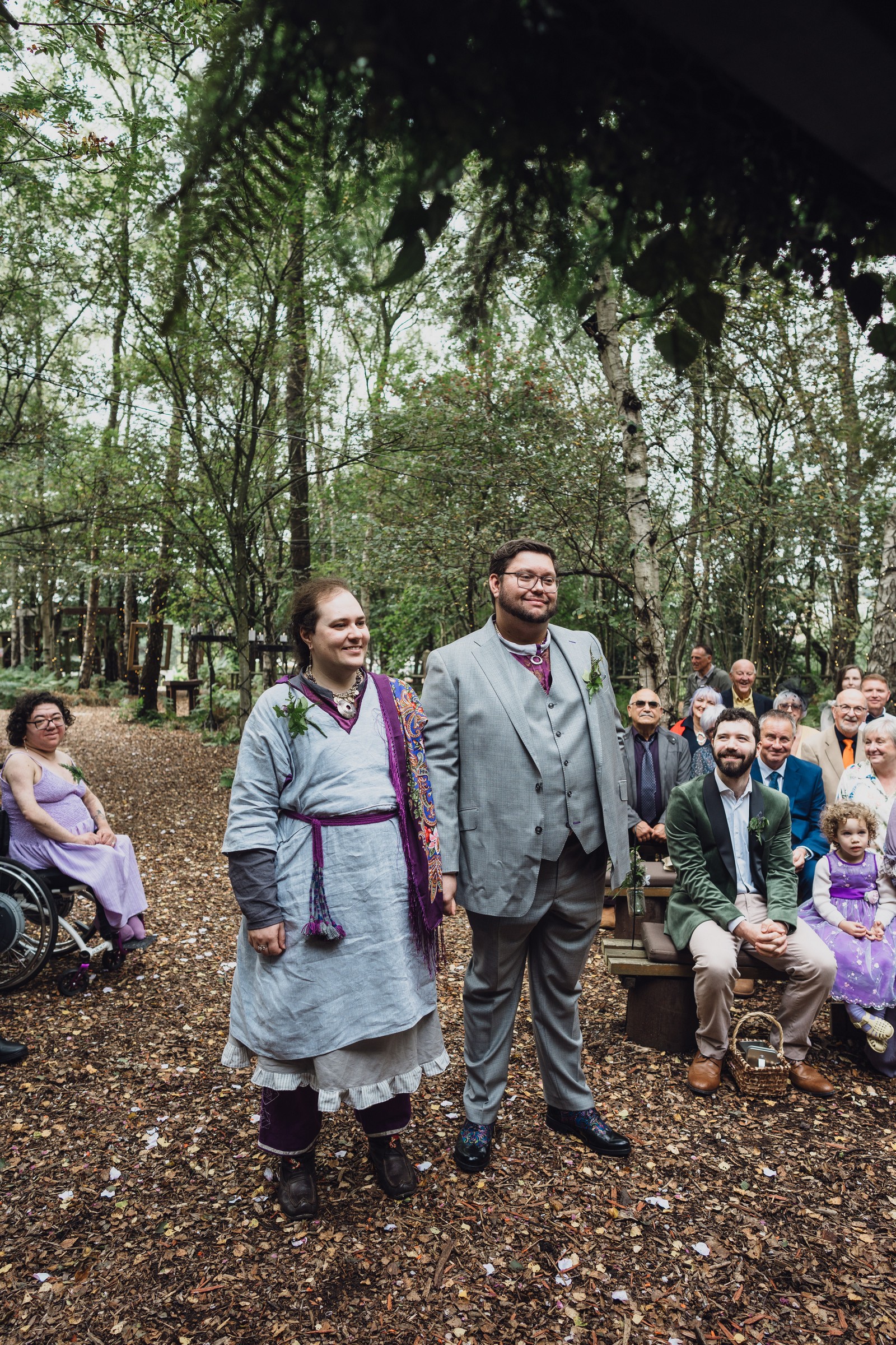 Ben & Kris // Cheshire woodland weddings