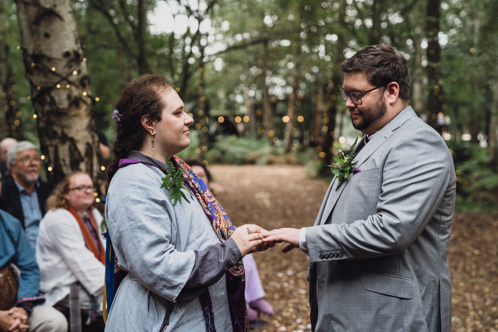 Ben & Kris // Cheshire woodland weddings