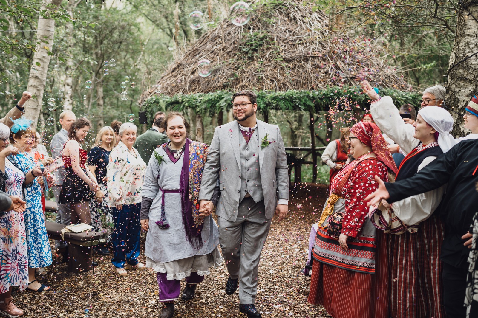 Ben & Kris // Cheshire woodland weddings