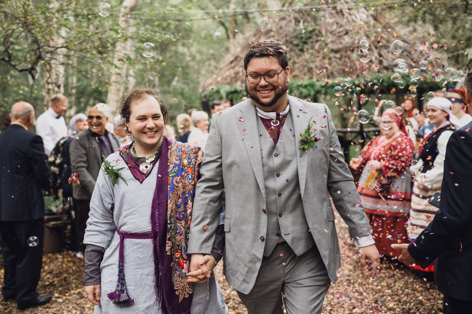 Ben & Kris // Cheshire woodland weddings