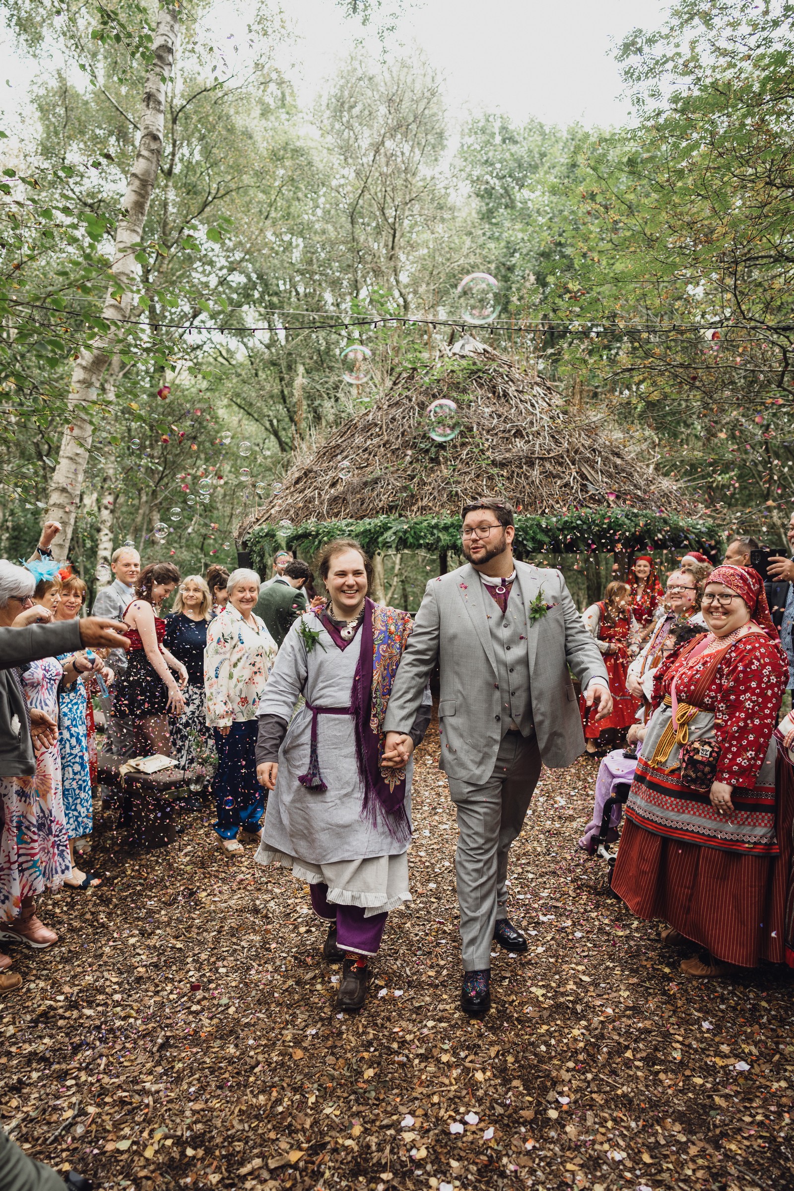 Ben & Kris // Cheshire woodland weddings