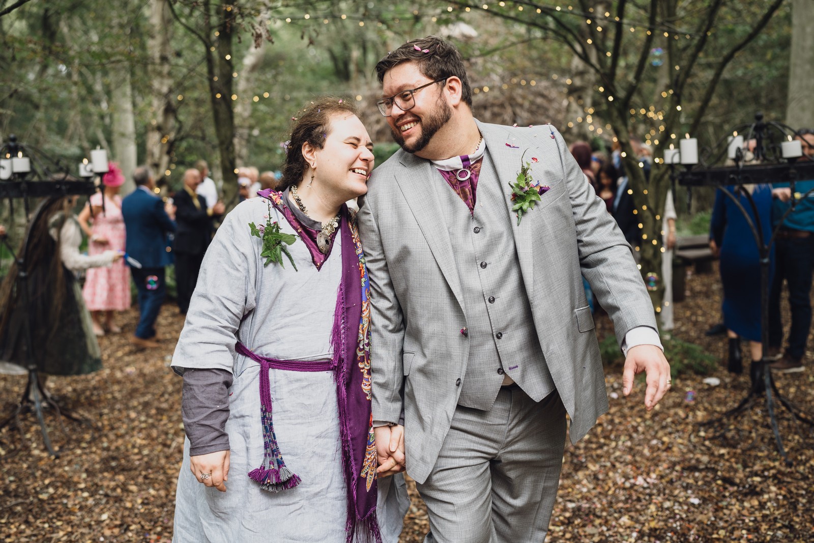 Ben & Kris // Cheshire woodland weddings